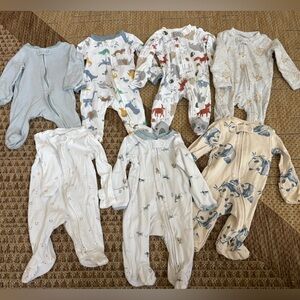Carter's Newborn Sleeper / Footies Bundle